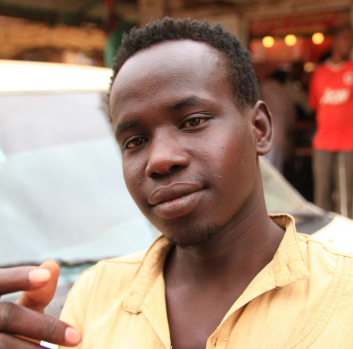 Stock photo of a Sudanese teen
