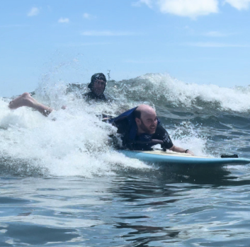 Johnny surfing